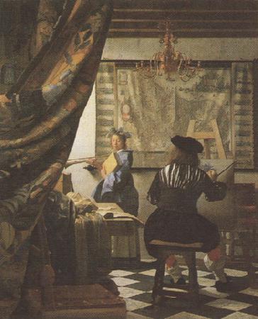 Jan Vermeer The Art of Painting (mk33) oil painting picture